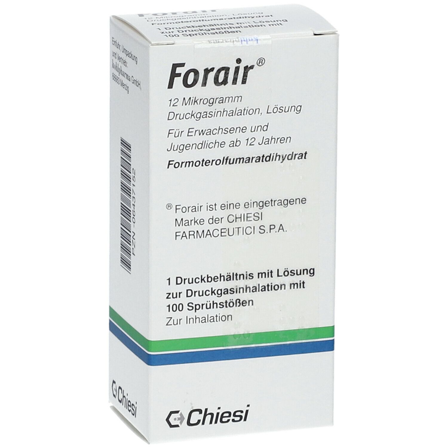 FORAIR 12 µg 100 Hub Dosieraerosol