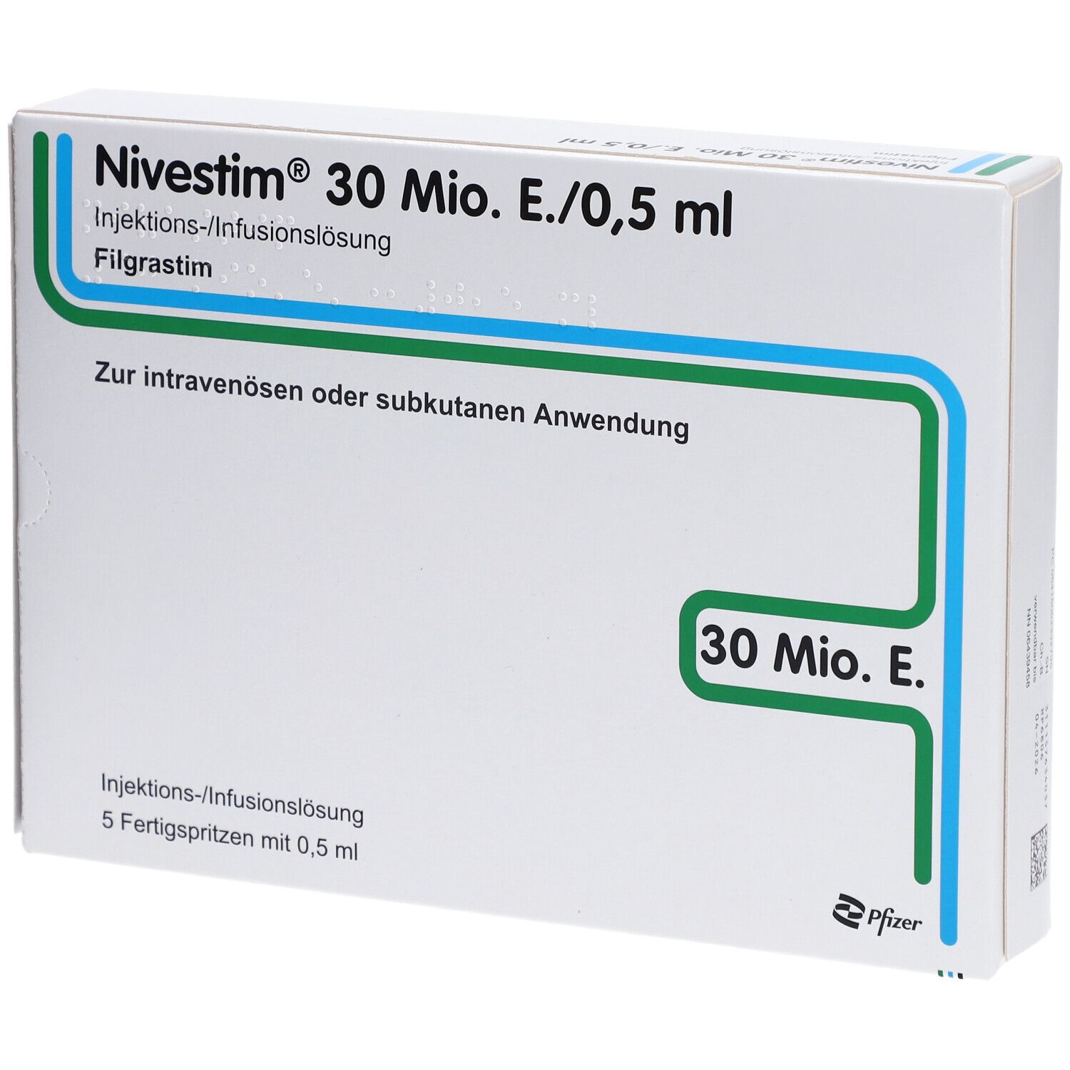 Nivestim™ 30 Mio. E./0,5 ml
