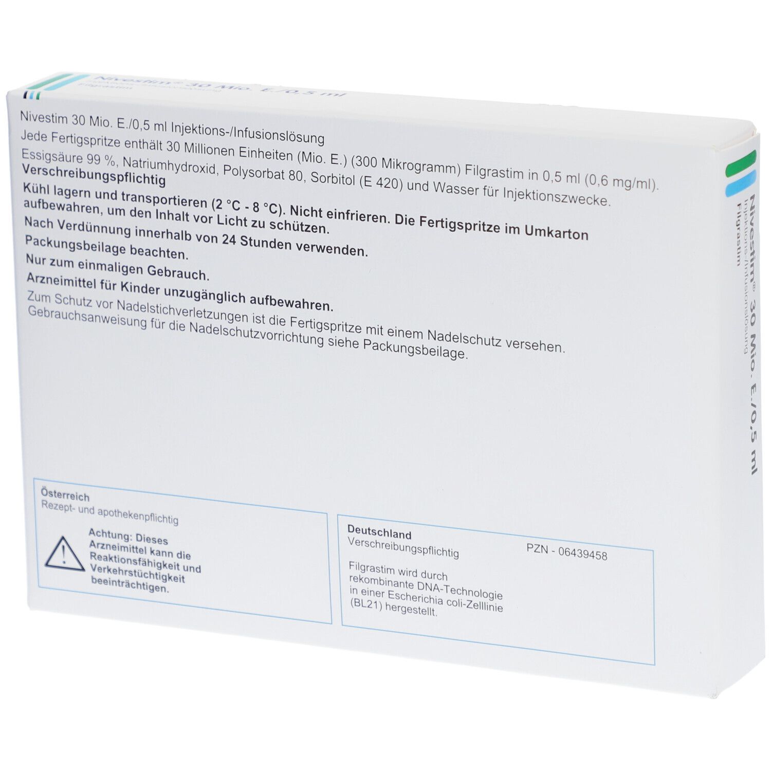 Nivestim™ 30 Mio. E./0,5 ml