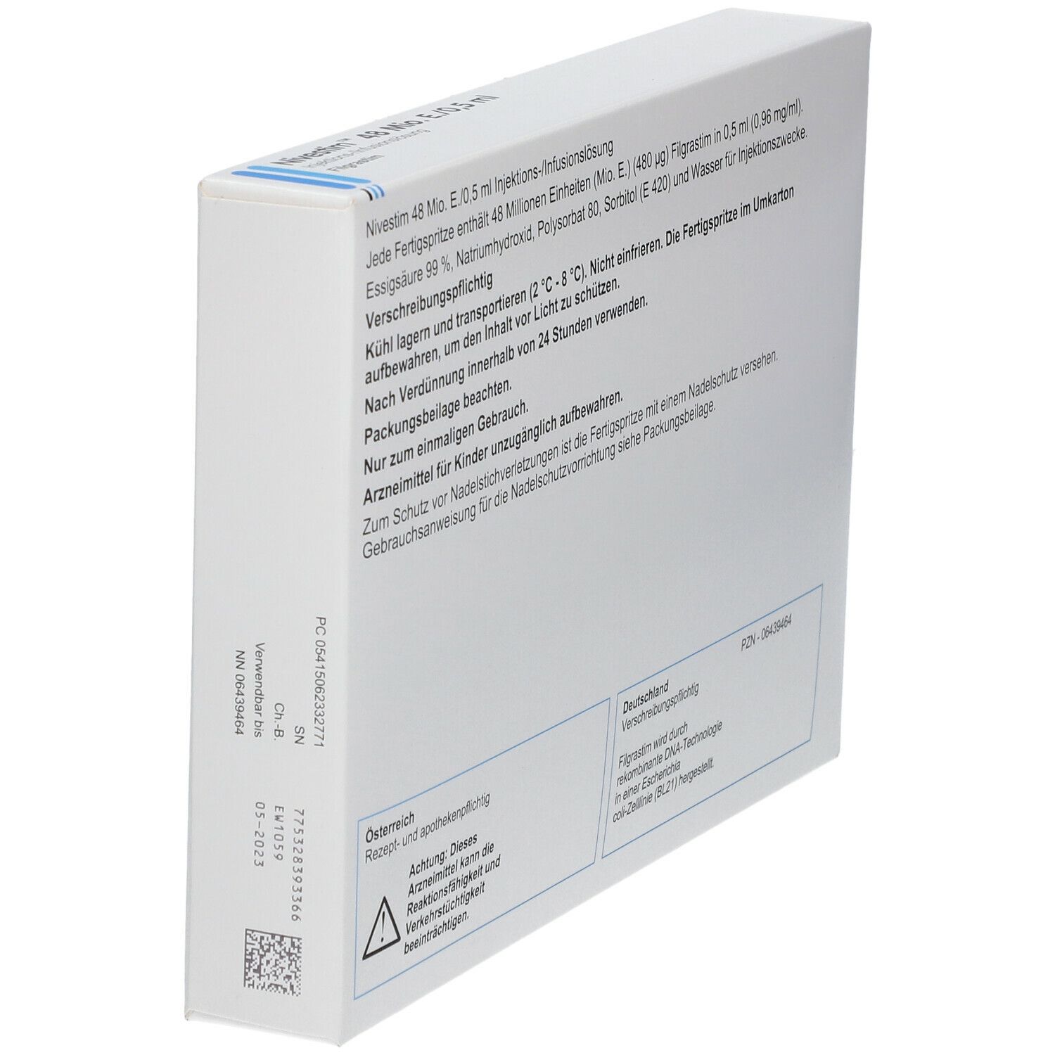 Nivestim 48 Mio.E/0,5 ml