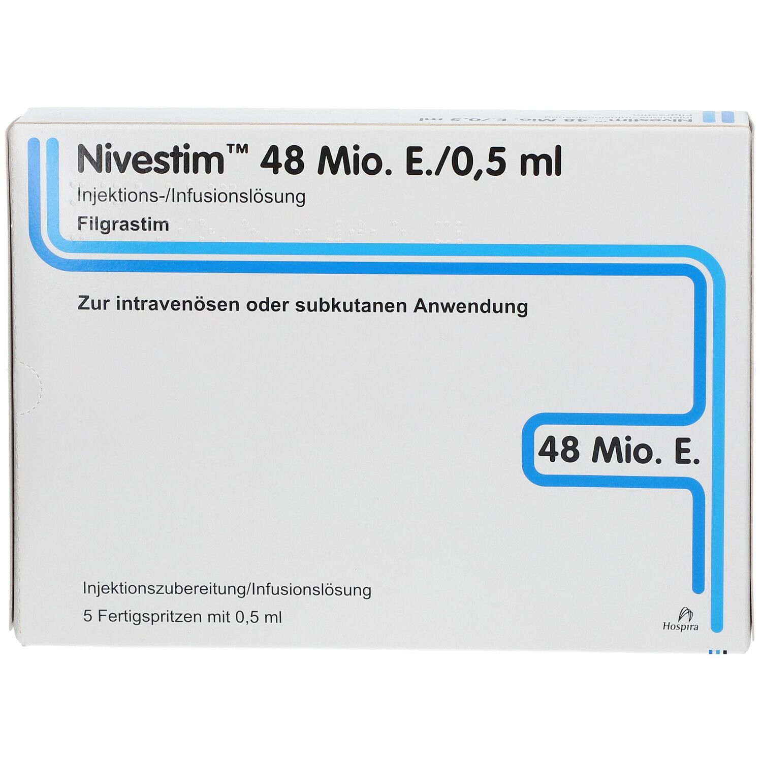 Nivestim 48 Mio.E/0,5 ml