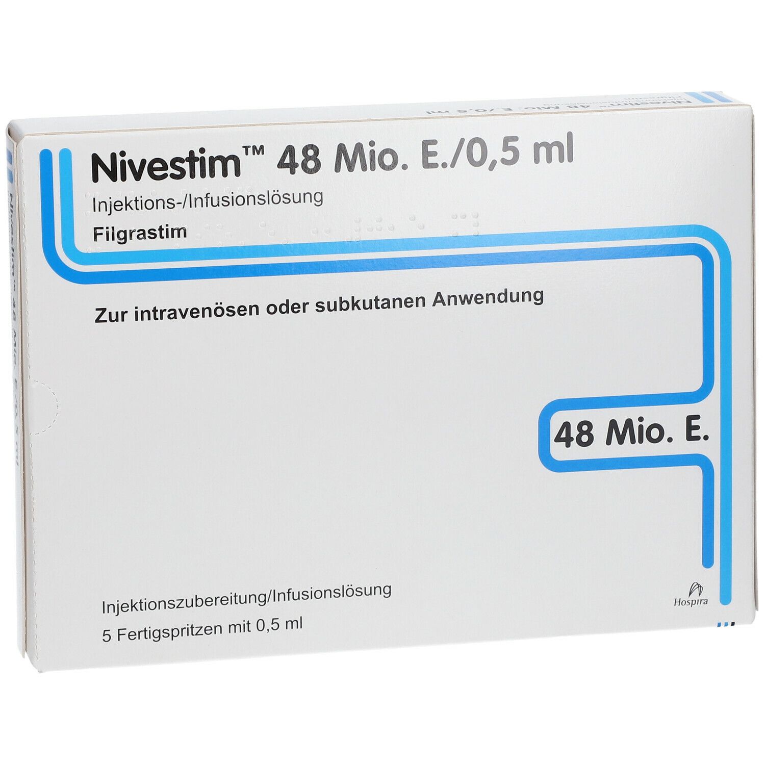 Nivestim 48 Mio.E/0,5 ml
