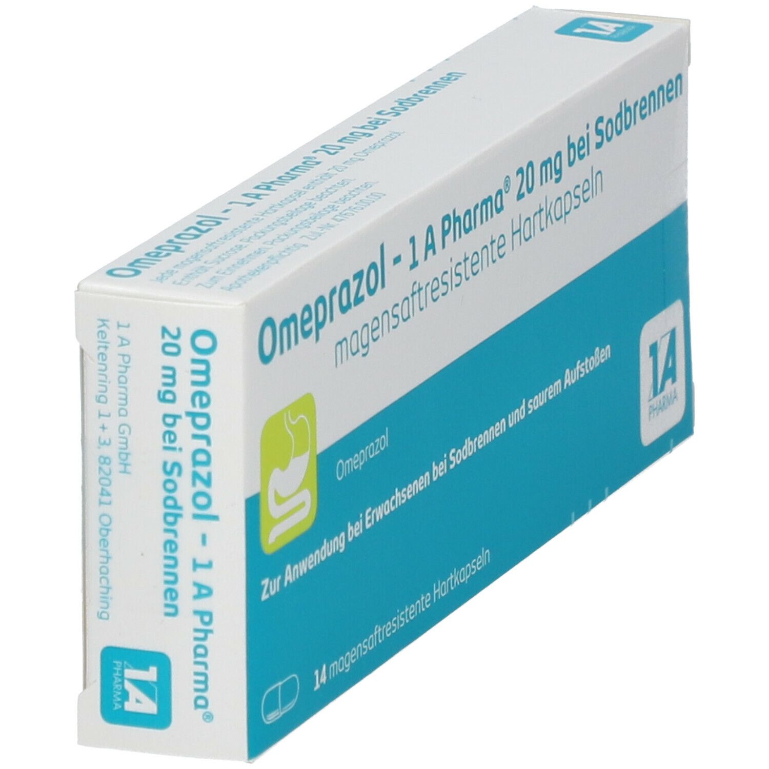Omeprazol - 1 A Pharma® 20 mg bei Sodbrennen