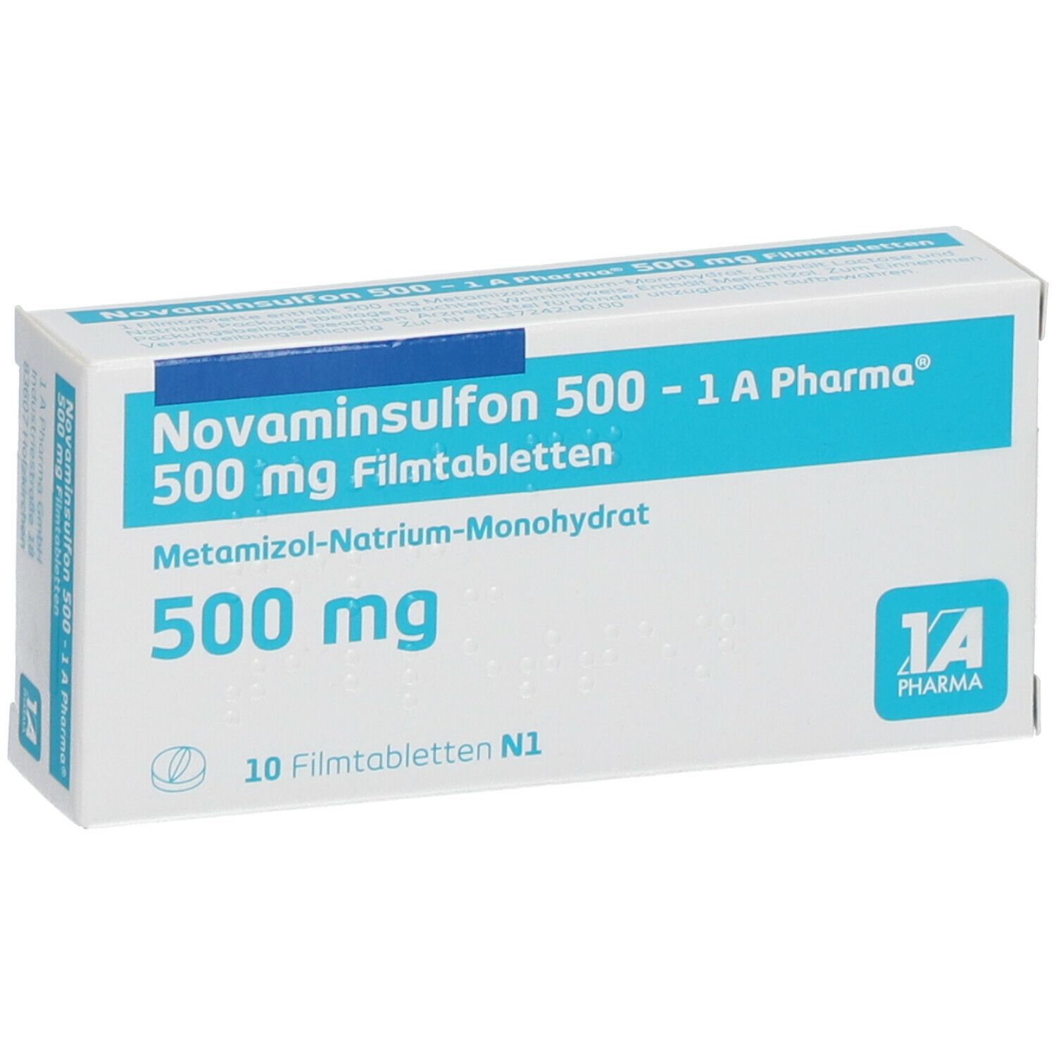 Novaminsulfon 500 - 1 A Pharma ®.