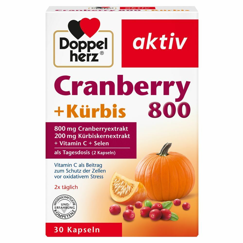 Doppelherz® aktiv Cranberry + Kürbis