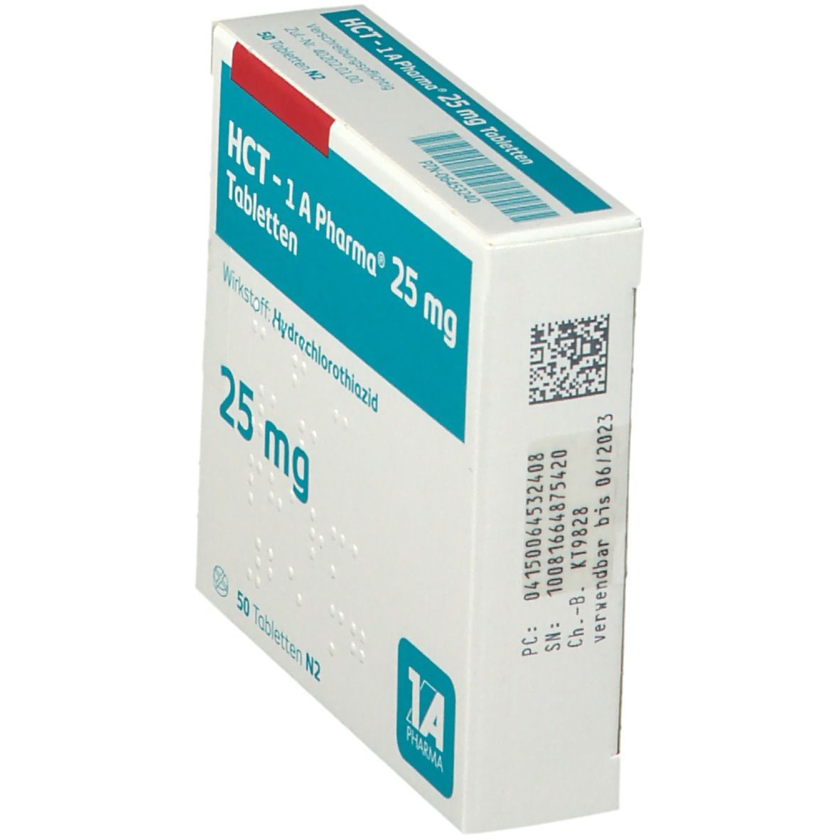 Hct-1A Pharma 25 mg Tabletten 50 St