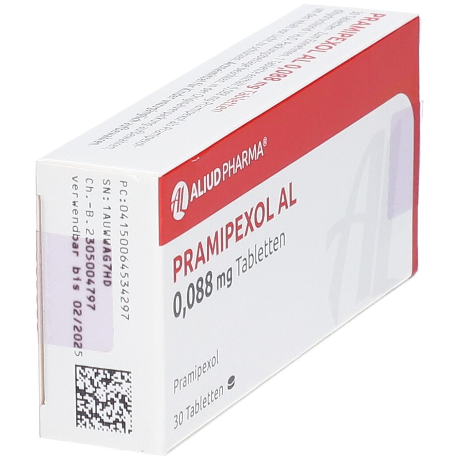 Pramipexol AL 0,088 mg Tabletten 30 St