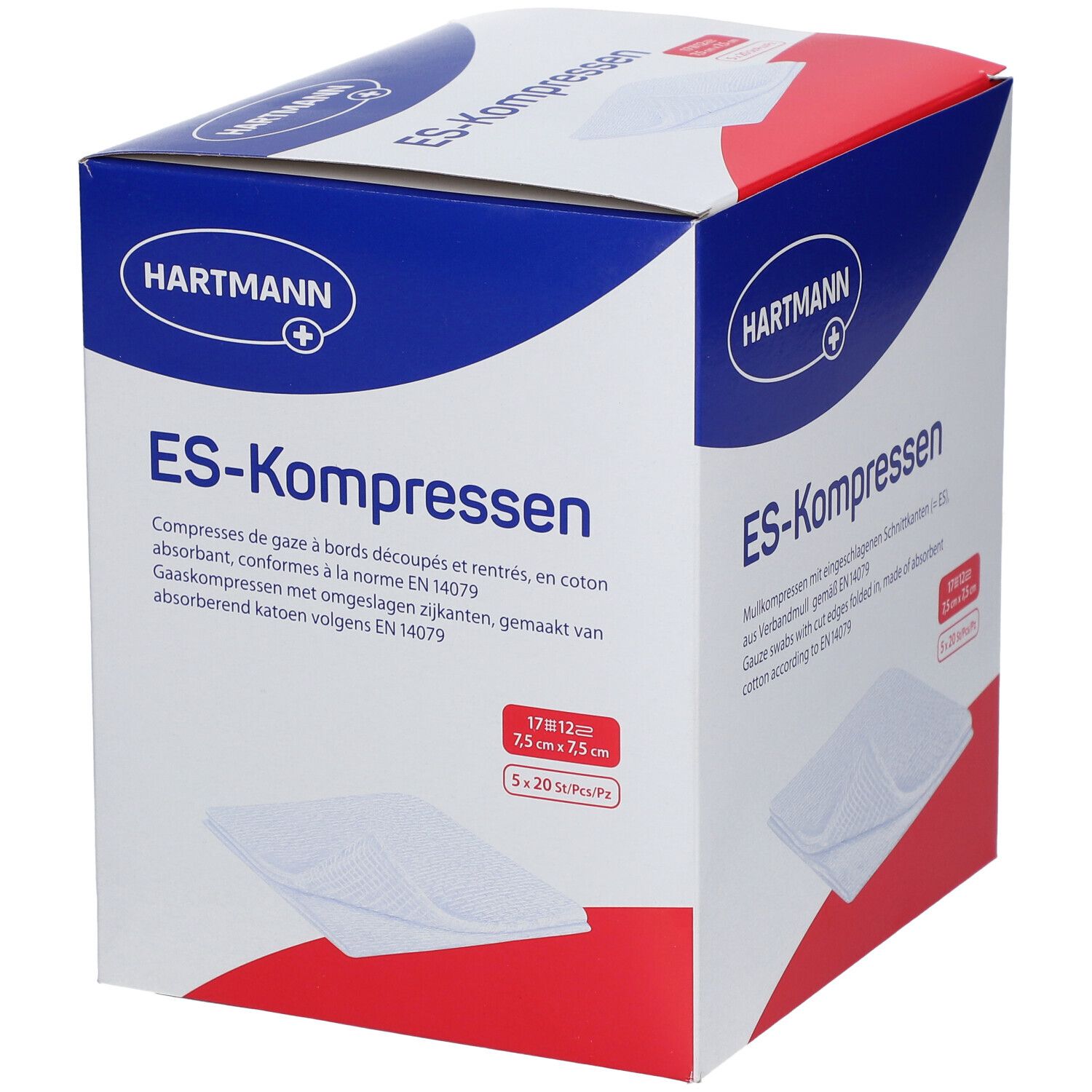 ES-Kompressen 7,5 x 7,5 cm steril