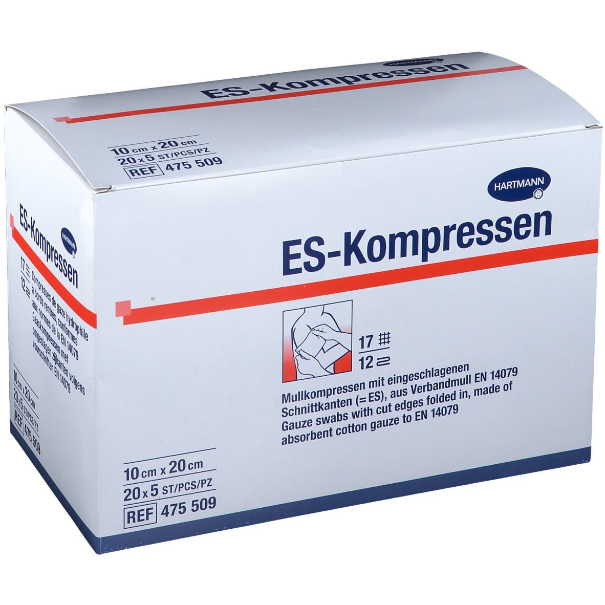 ES-Kompressen 10 x 20 cm steril