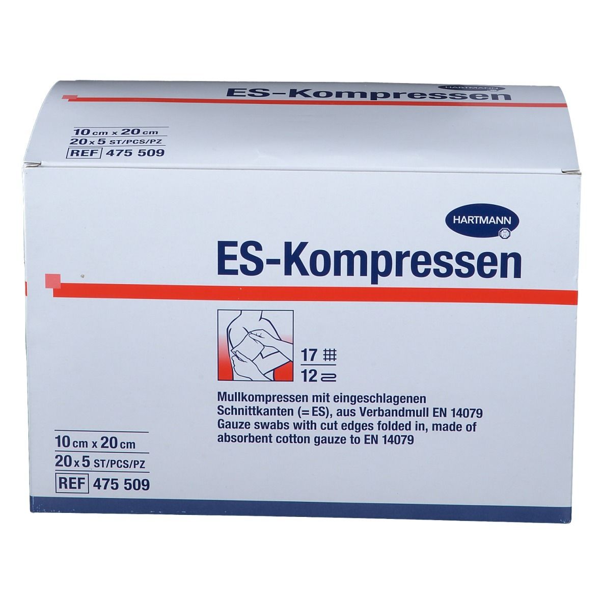ES-Kompressen 10 x 20 cm steril