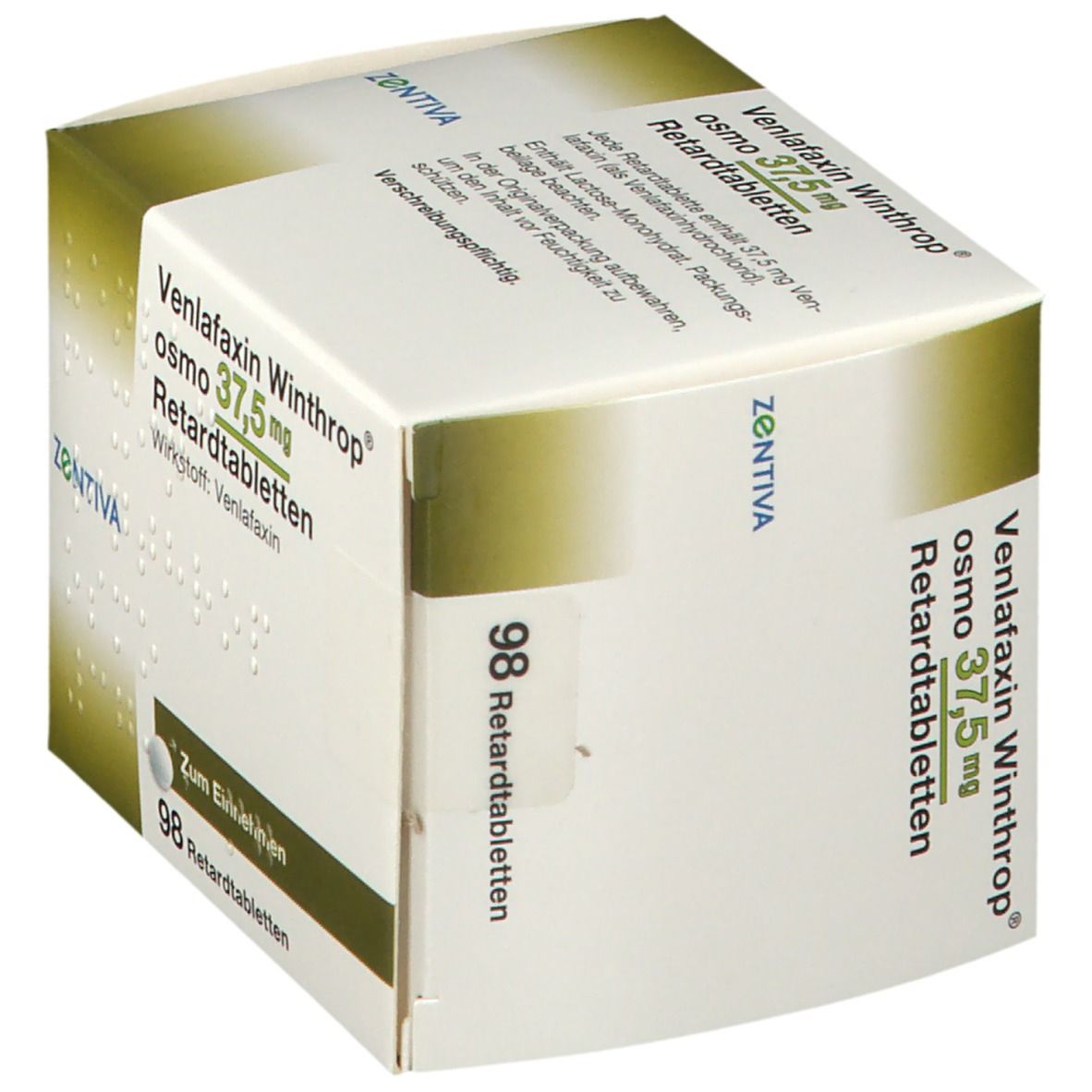Venlafaxin Winthrop® osmo 37,5 mg Retardtabletten