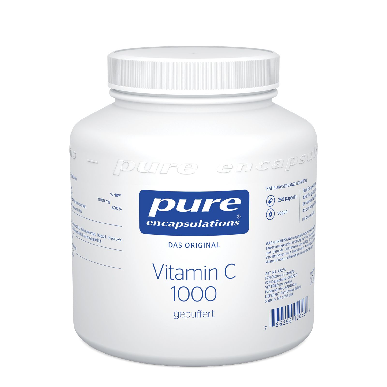 Pure Encapsulations® Vitamin C 1000 gepuffert