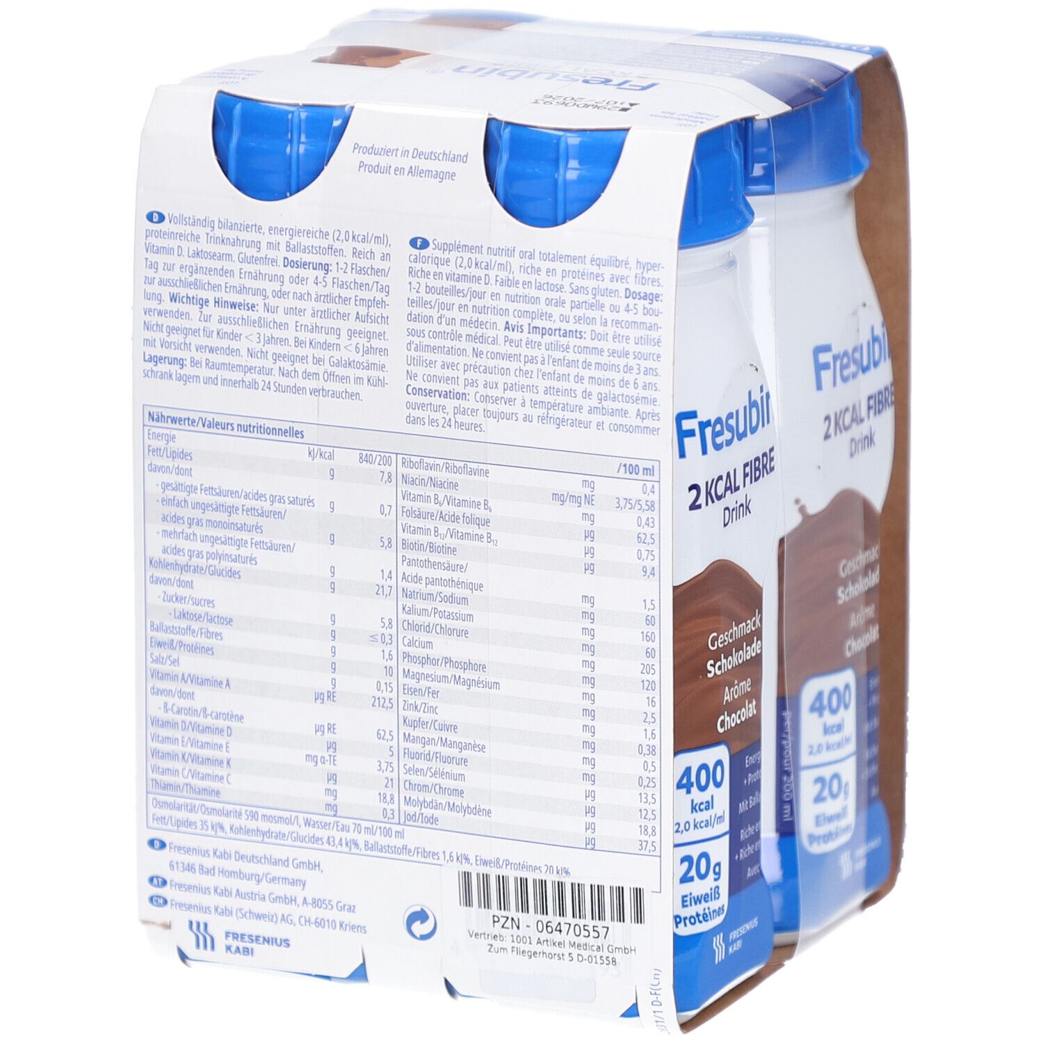 Fresubin 2 KCAL FIBRE Drink Schokolade