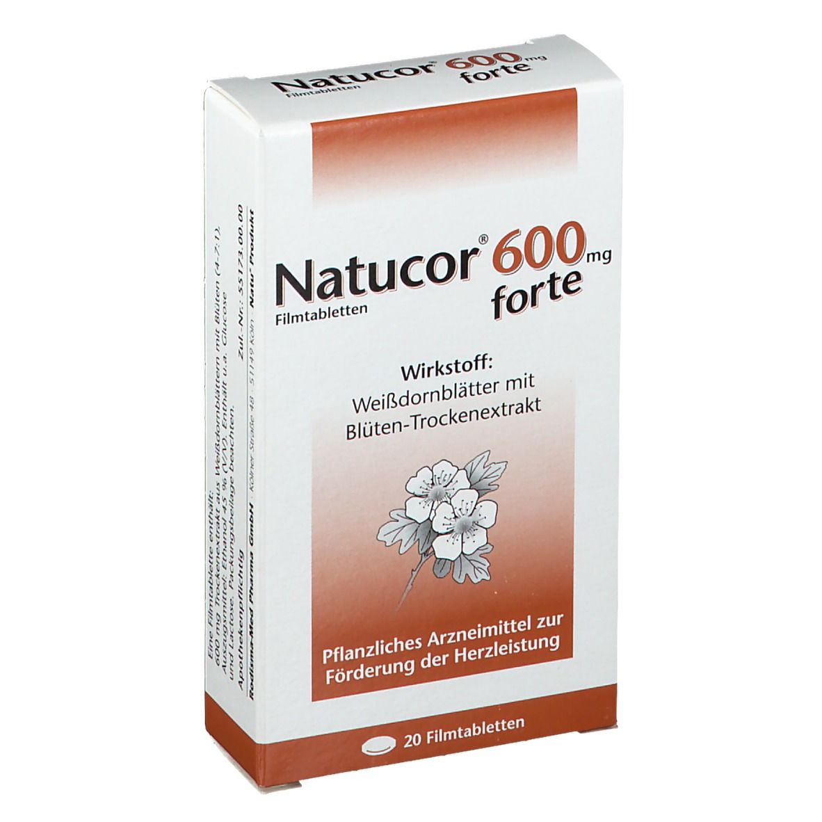 Natucor 600 mg forte Filmtabletten