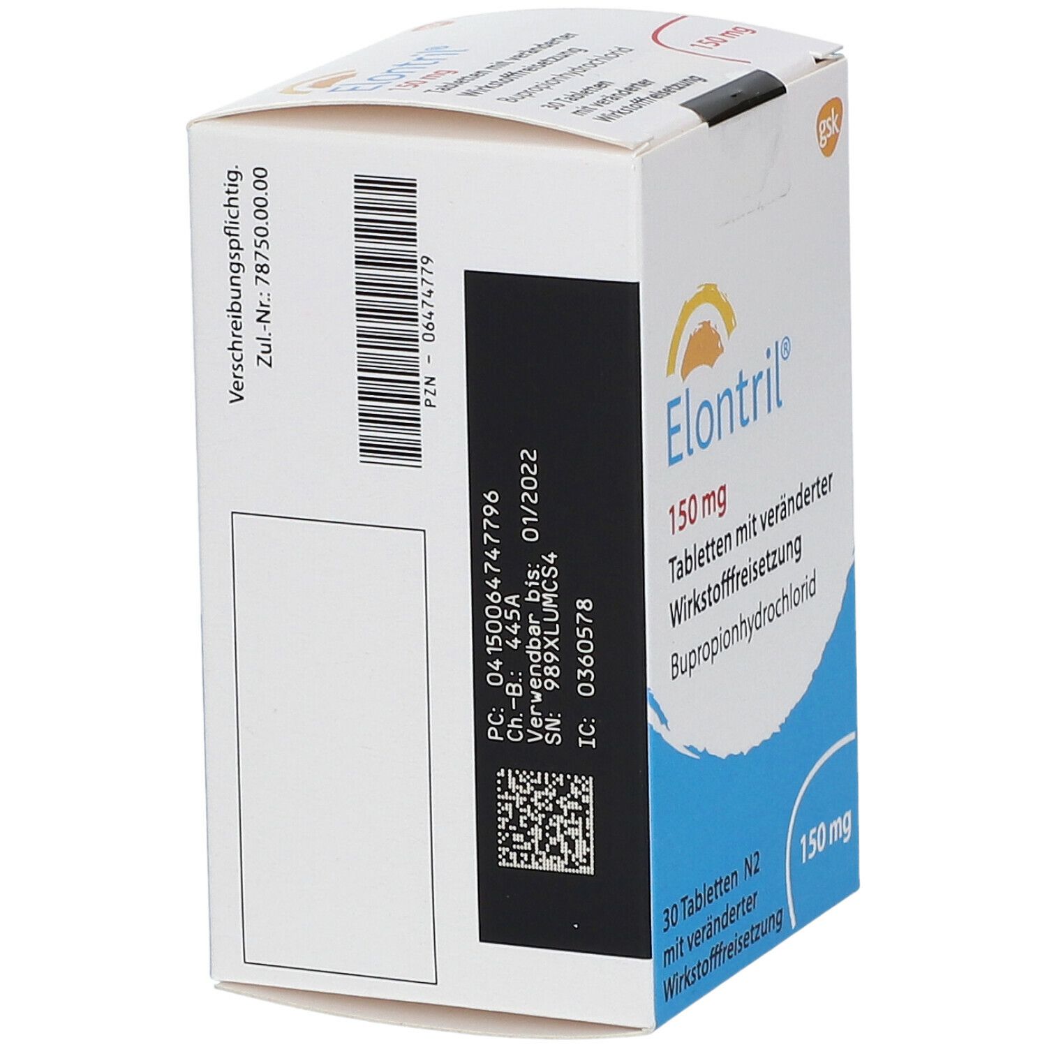 Elontril 150 mg tabletten 30 stück