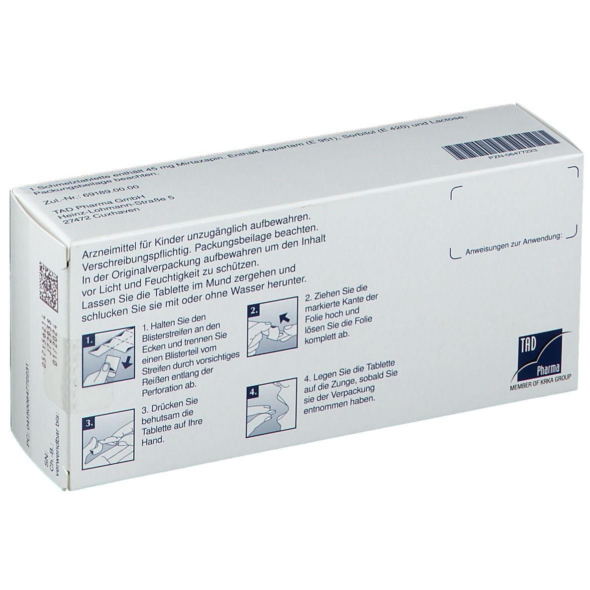 Mirta TAD® 45 mg