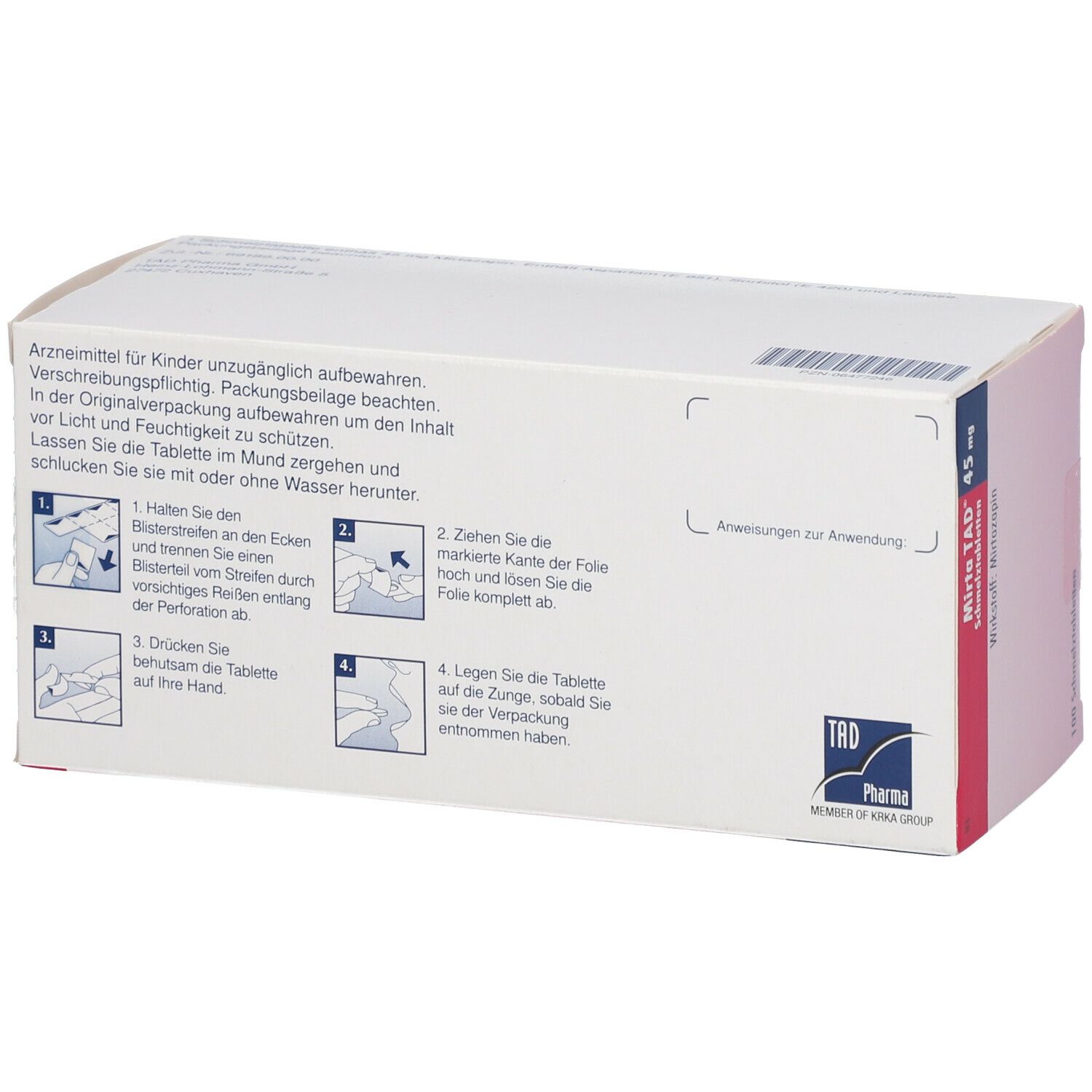 Mirta TAD® 45 mg