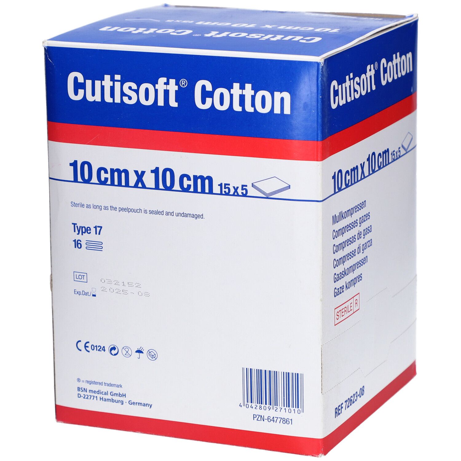 Cutisoft® Cotton 10 cm x 10 cm