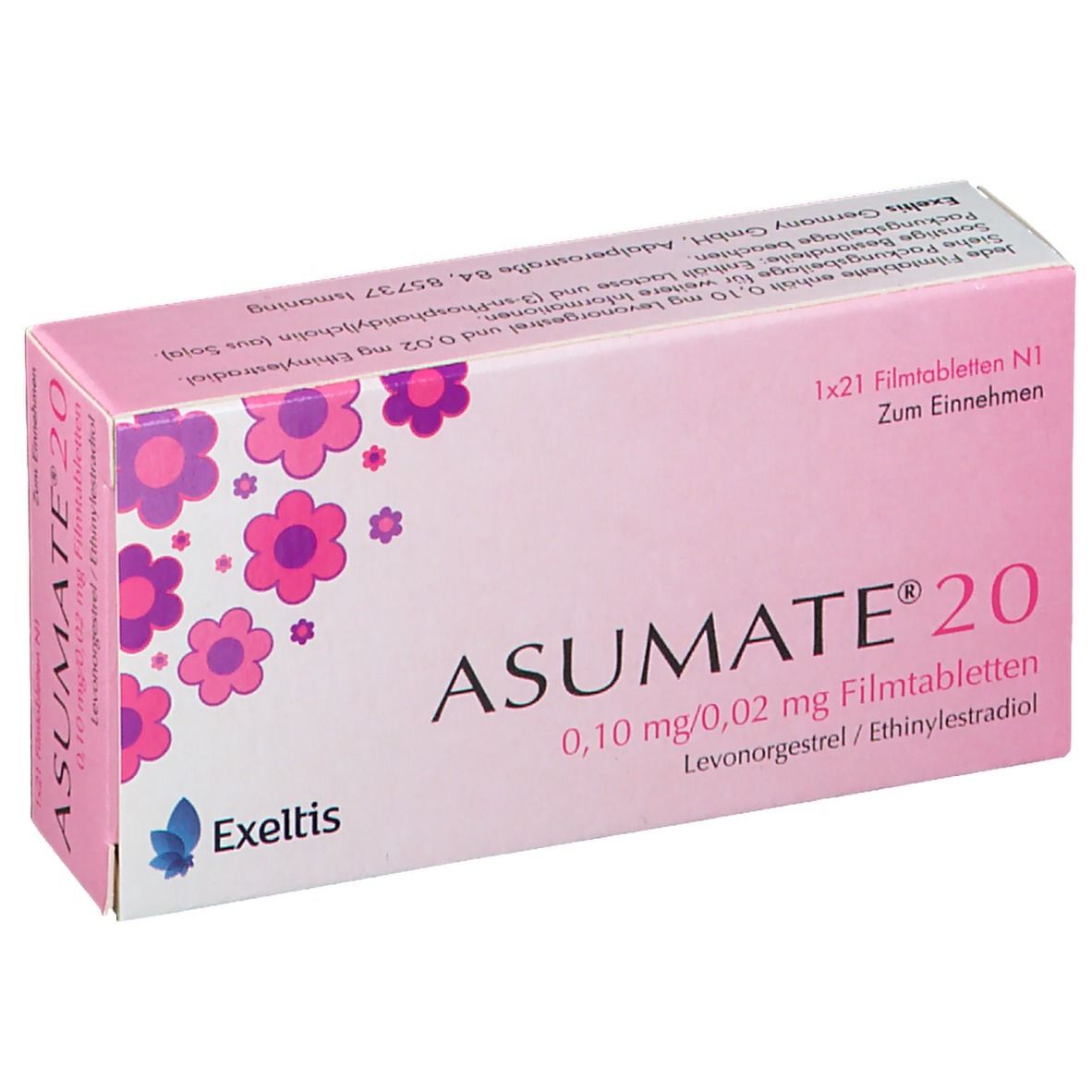 Nebenwirkungen asumate 20 ASUMATE® 20