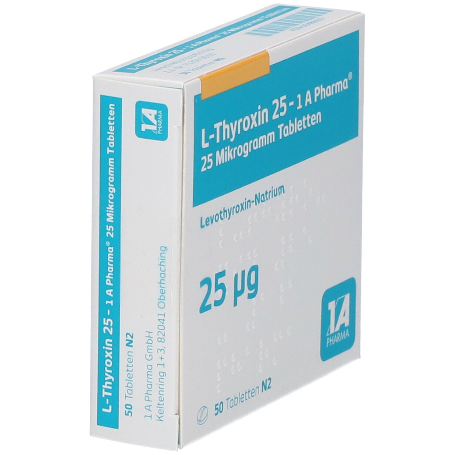 L-Thyroxin 25-1A Pharma Tabletten 50 St