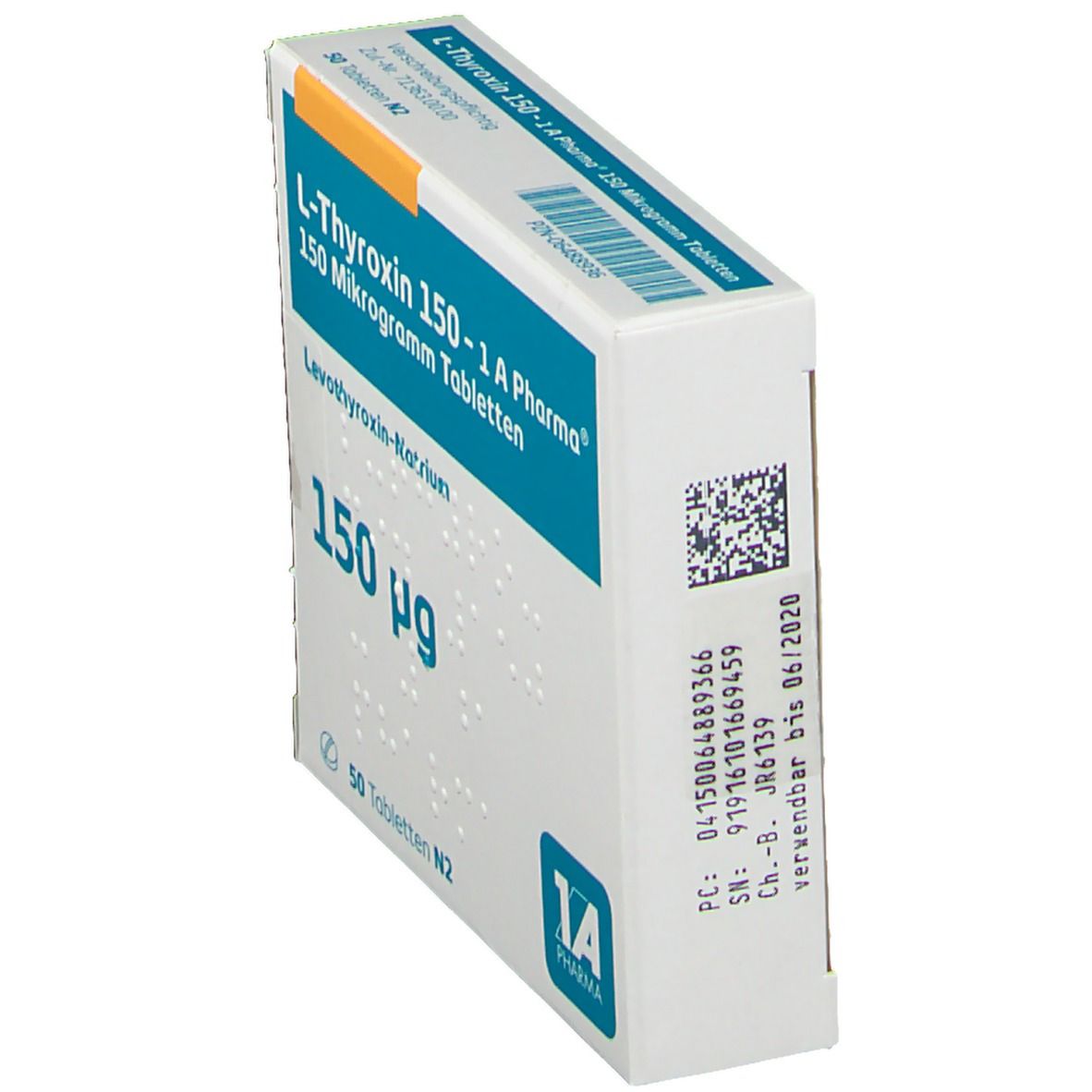 L-Thyroxin 150-1A Pharma Tabletten 50 St