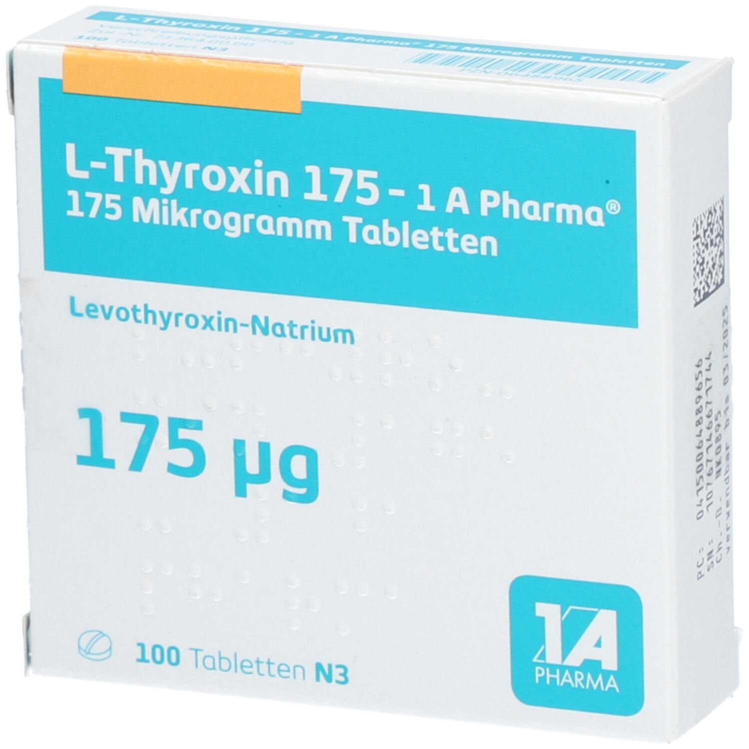 L-Thyroxin 175-1A Pharma Tabletten 100 St