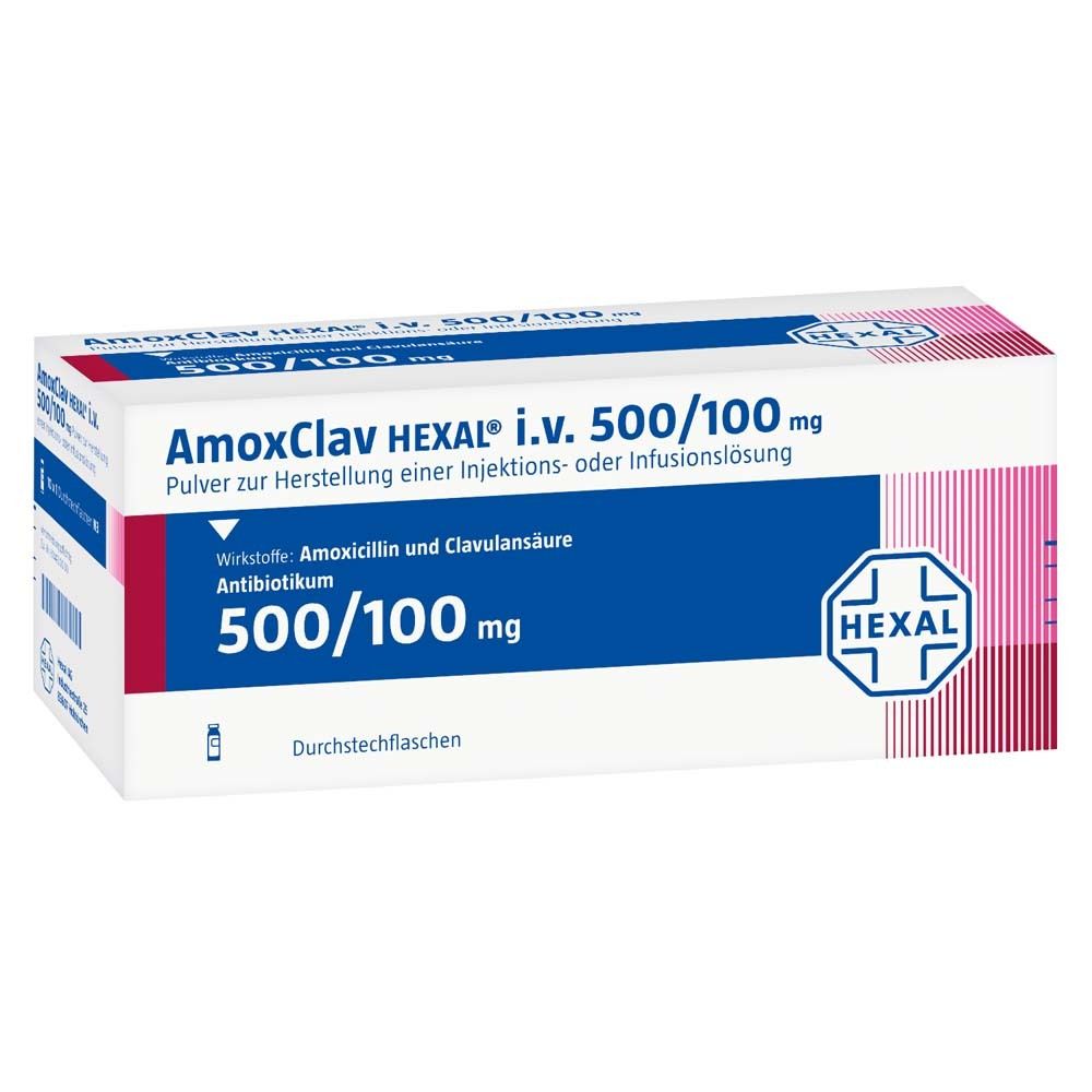 AmoxClav HEXAL® i.v. 500/100 mg