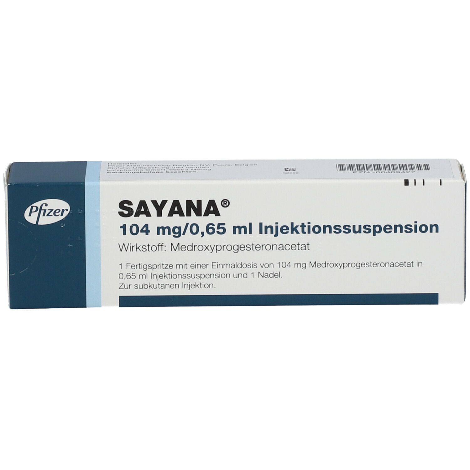 SAYANA 104 mg/0,65 ml Injekt.-Susp.i.e.Fertigspr.