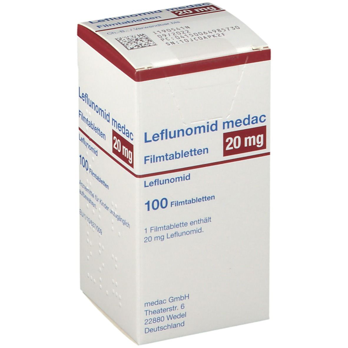 Leflunomid medac 20 mg