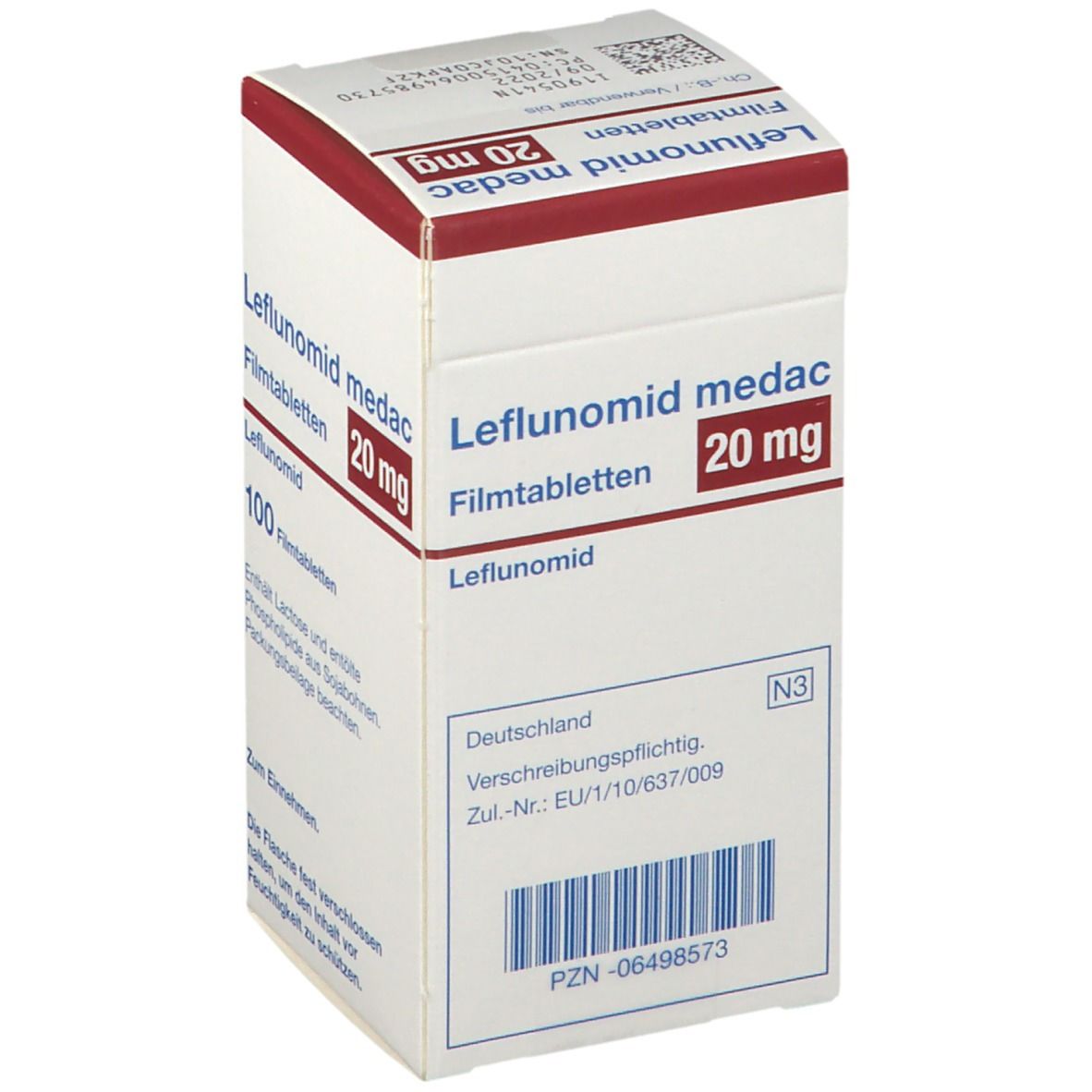 Leflunomid medac 20 mg