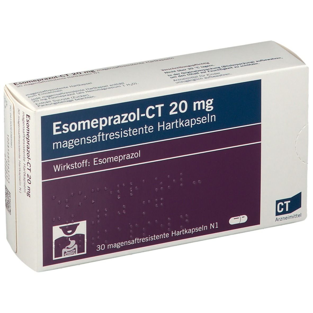 Esomeprazol - Ct 20Mg