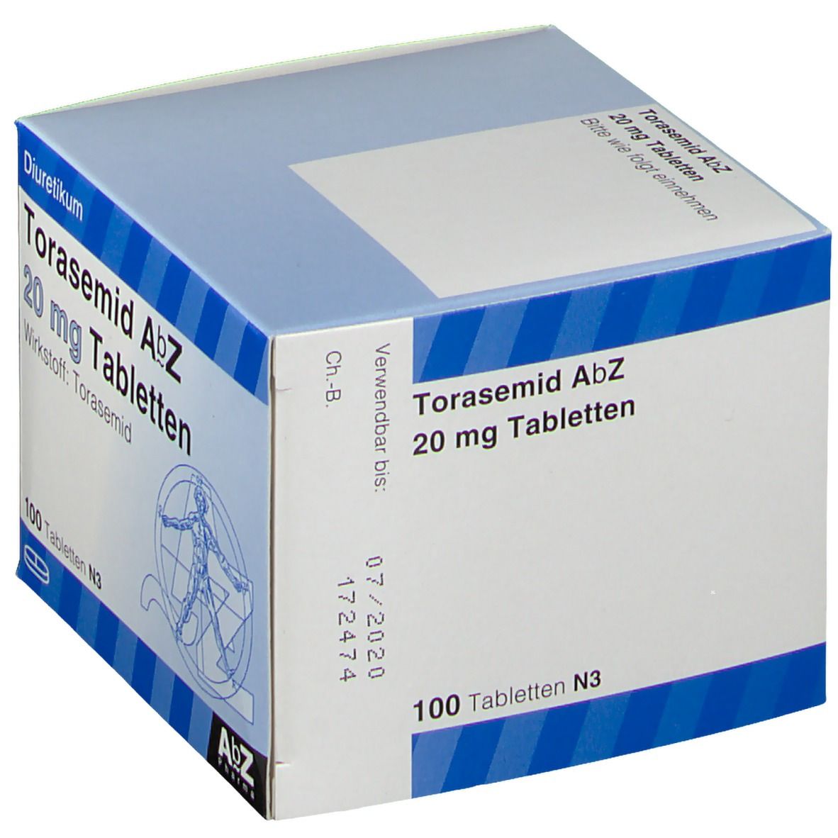 Torasemid AbZ 20 mg Tabletten 100 St