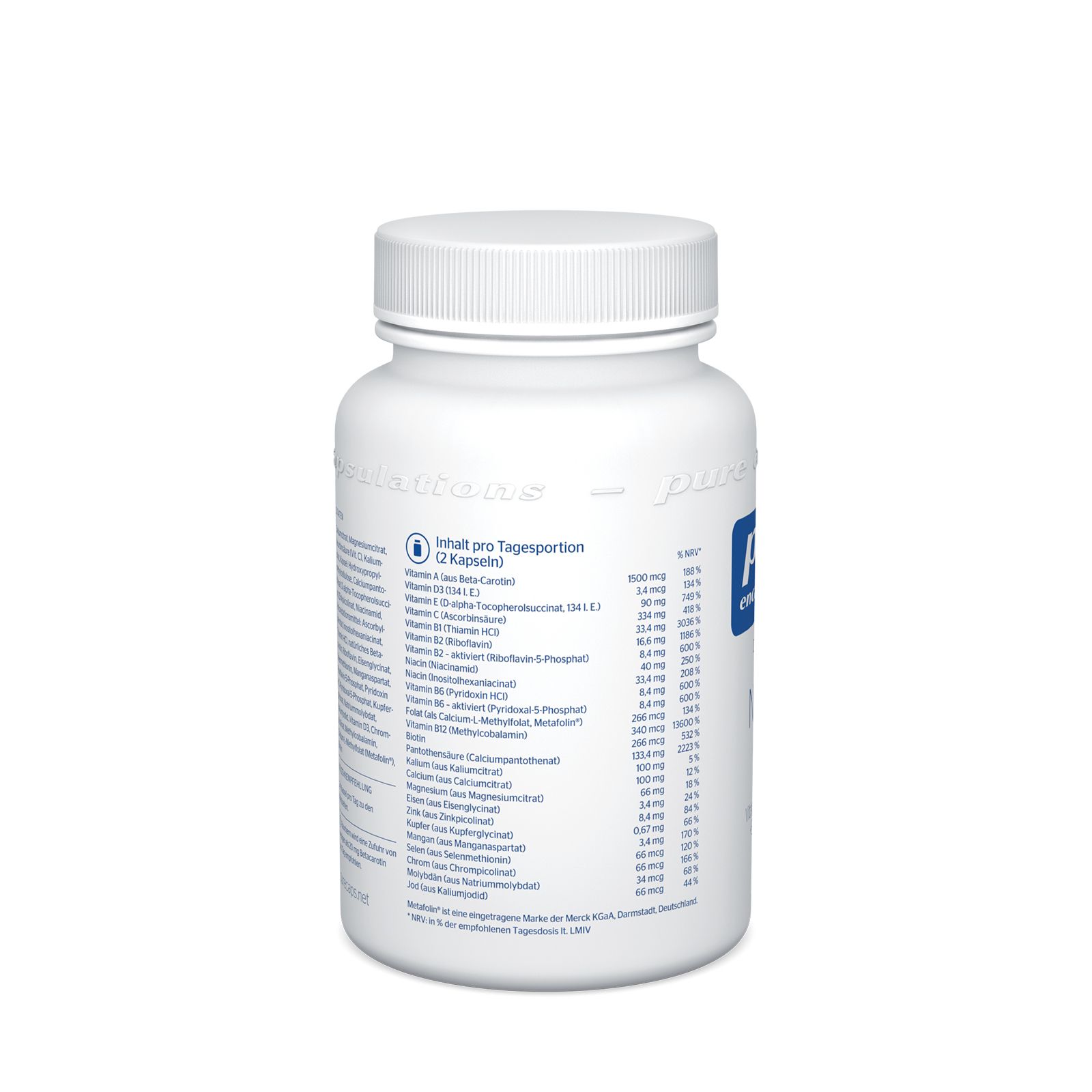 Pure Encapsulations® Nutrient 950®E