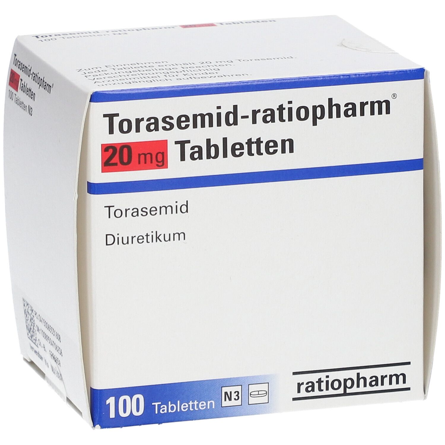Torasemid ratiopharm 20 Mg 100 St Shop apotheke torasemid-ratiopharm-20-mg-100-st-shop-apotheke