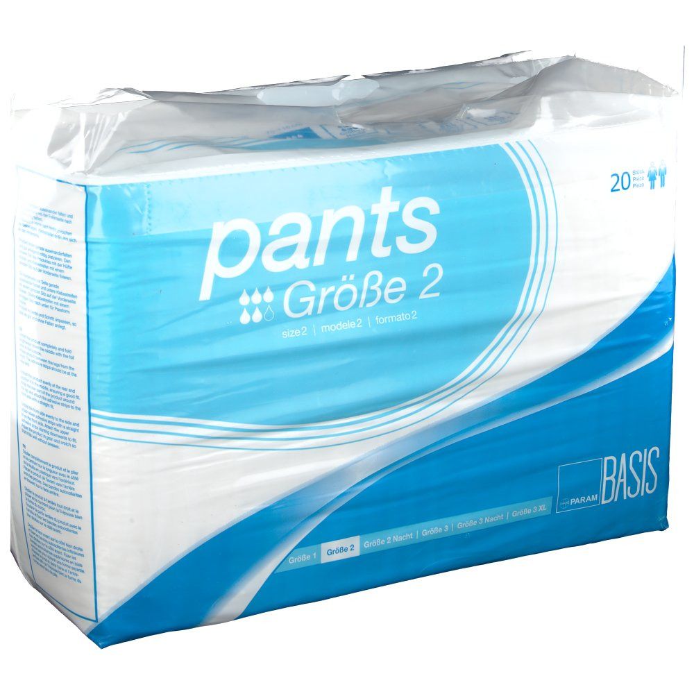 Param Pants Basis Tag Größe 2