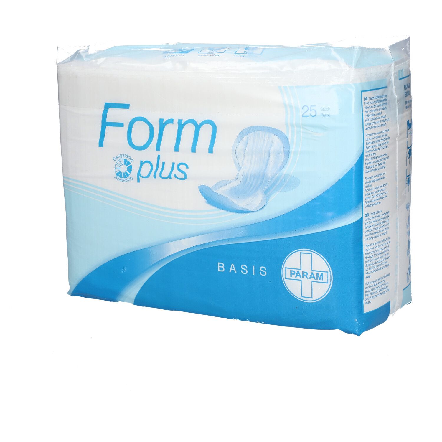 Param Form Vorlage anatom.Basis plus 25 St Einlagen