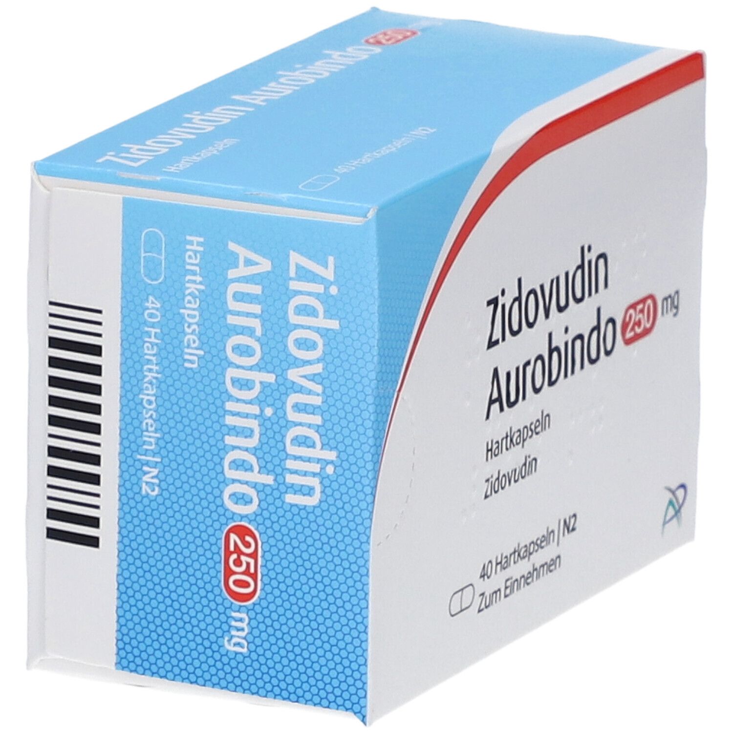 Zidovudin Aurobindo 250 mg Hartkapseln 40 St