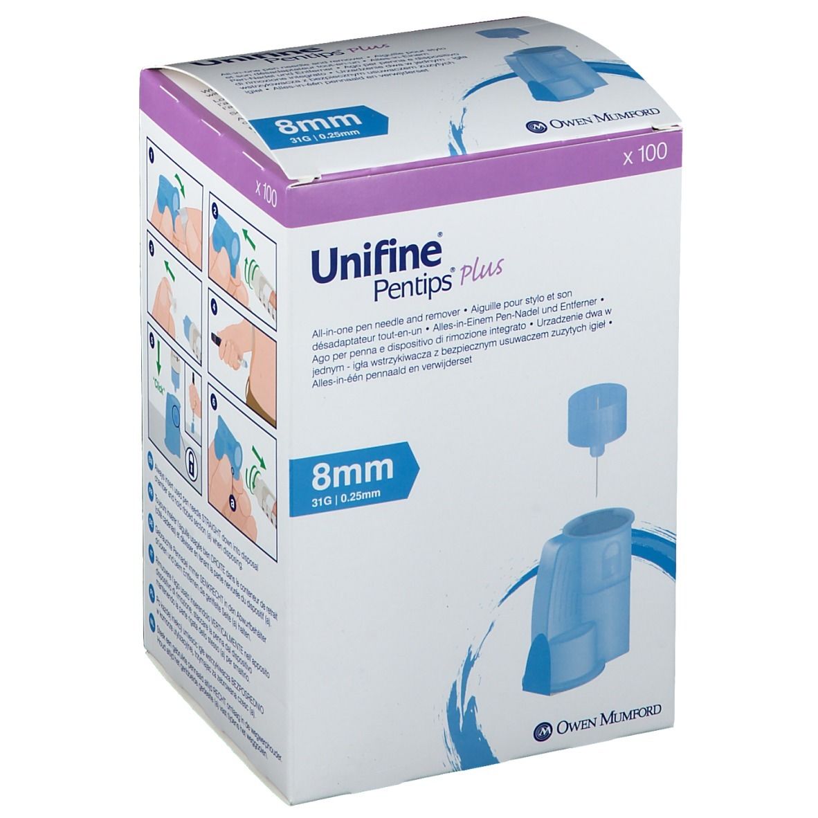 Unifine® Pentips® 31 G 8 mm