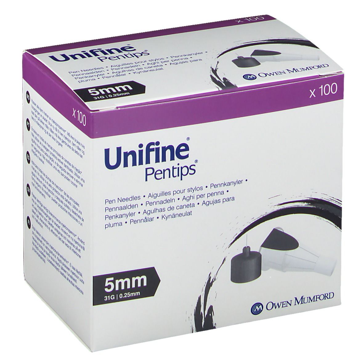 Unifine Pentips 5 mm 31 G Kanüle