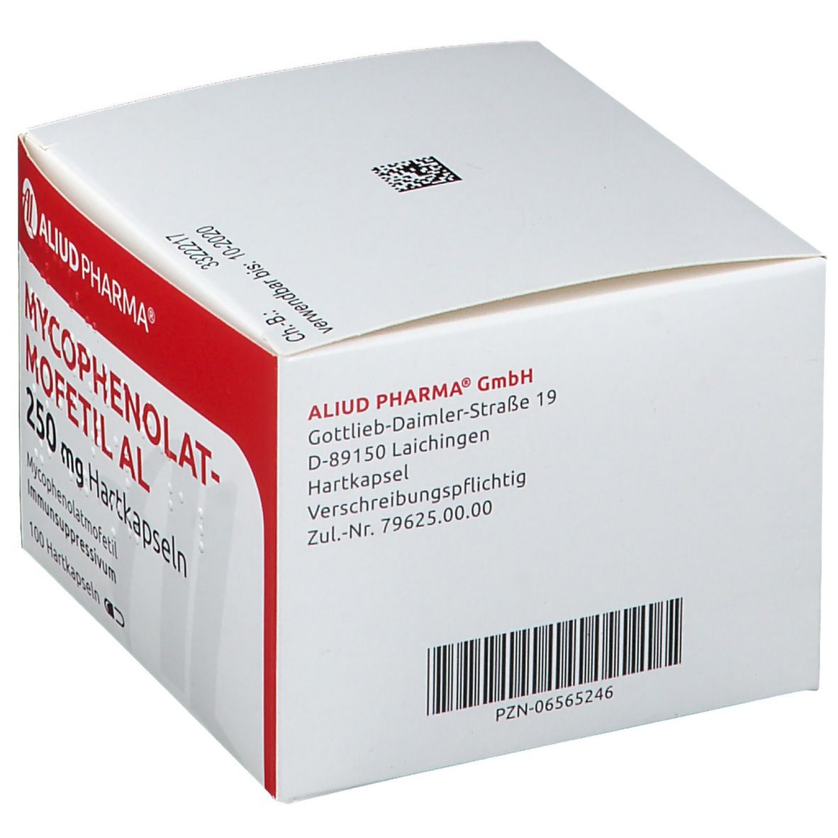 Mycophenolatmofetil AL 250 mg