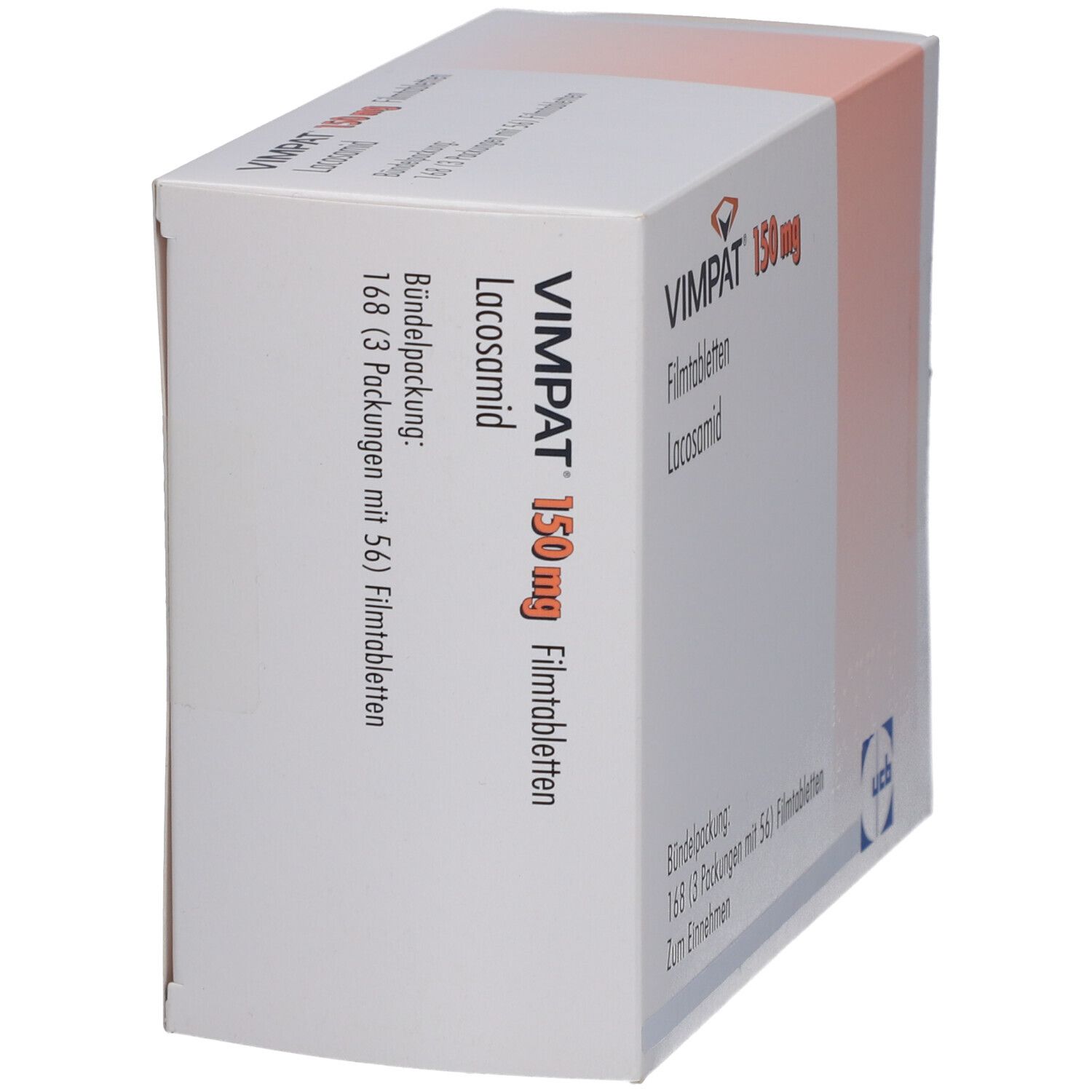 Vimpat 150 mg Filmtabletten 168 St