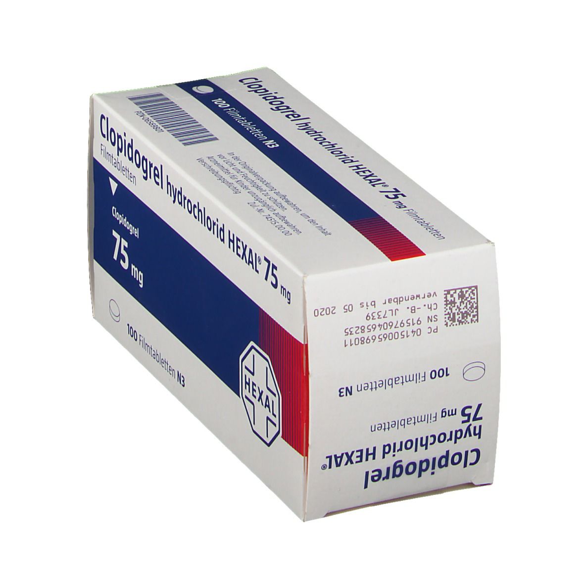 Clopidogrel hydrochlorid HEXAL® 75 mg