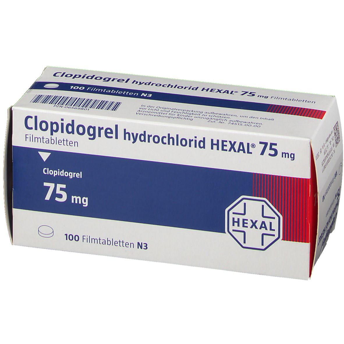 Clopidogrel hydrochlorid HEXAL® 75 mg