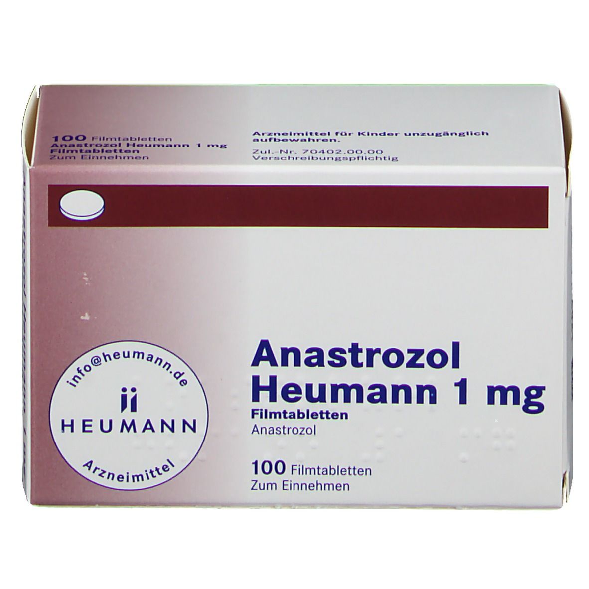 Anastrozol Heumann 1 mg