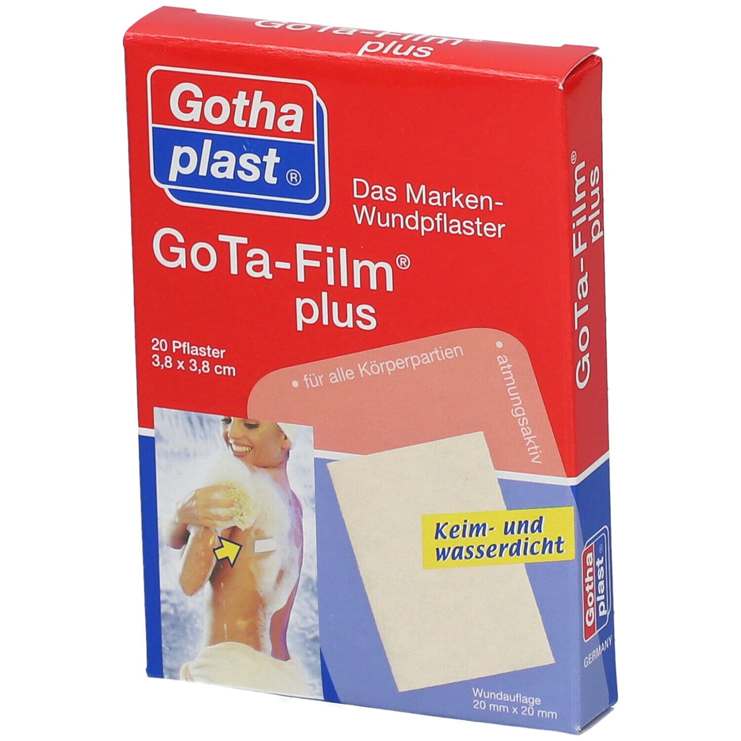 GoTa-FILM plus 3,8 cm x 3,8 cm