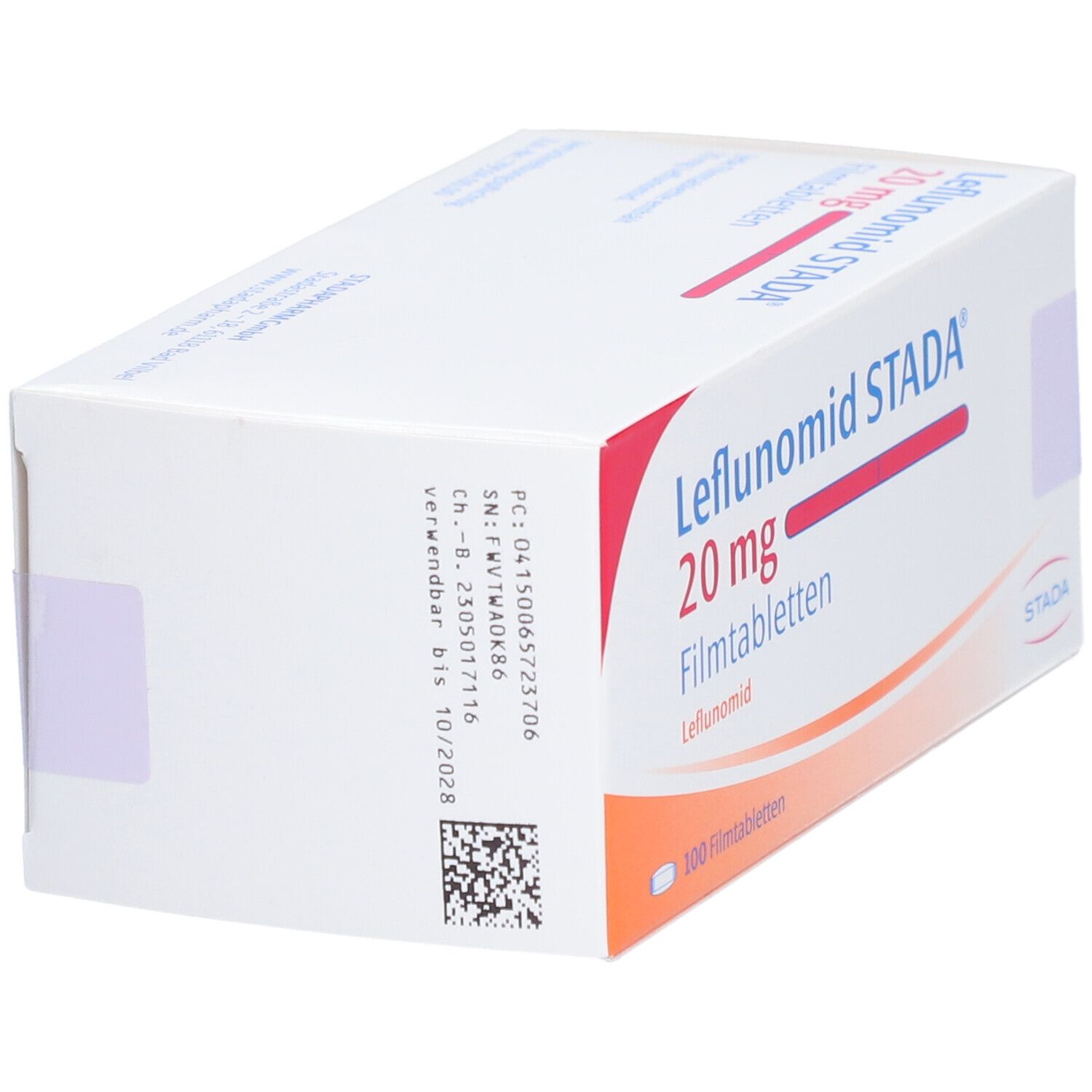 Leflunomid Stada 20 mg Filmtabletten 100 St