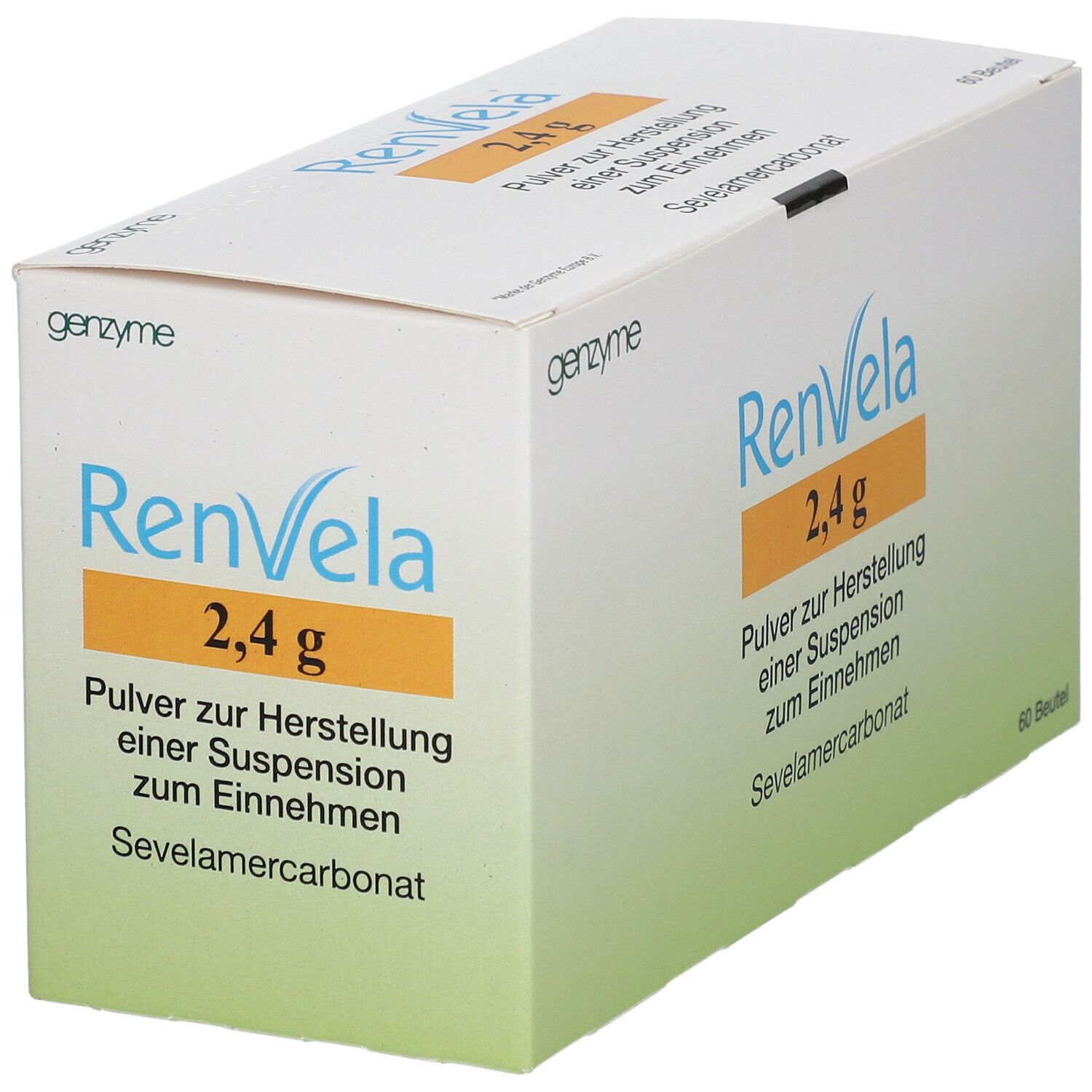 Renvela 2,4 g Pulver z.Herst.e.Susp.z.Einn.Sachets 60 St zur Herstellung einer Susp. zum Einnehmen