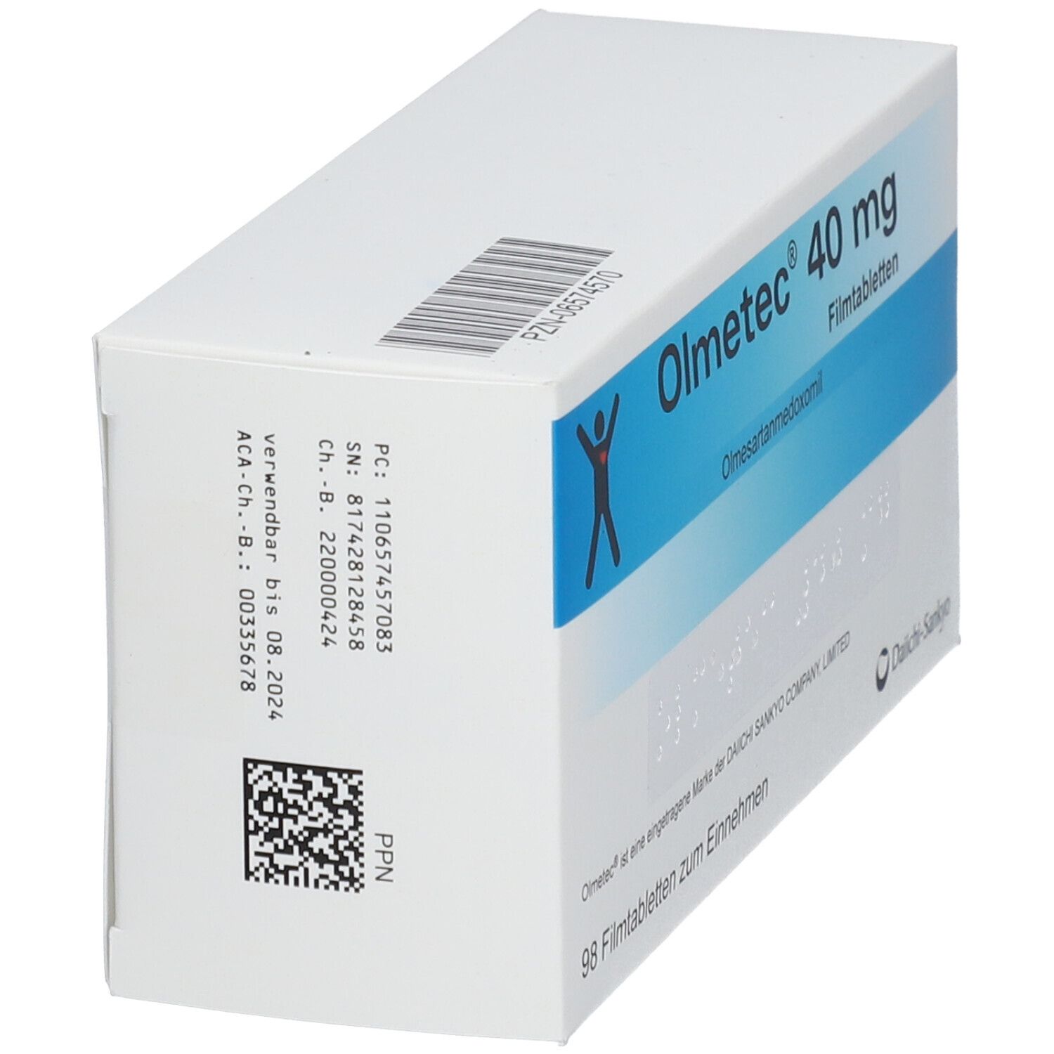 Olmetec 40 mg Filmtabletten 98 St