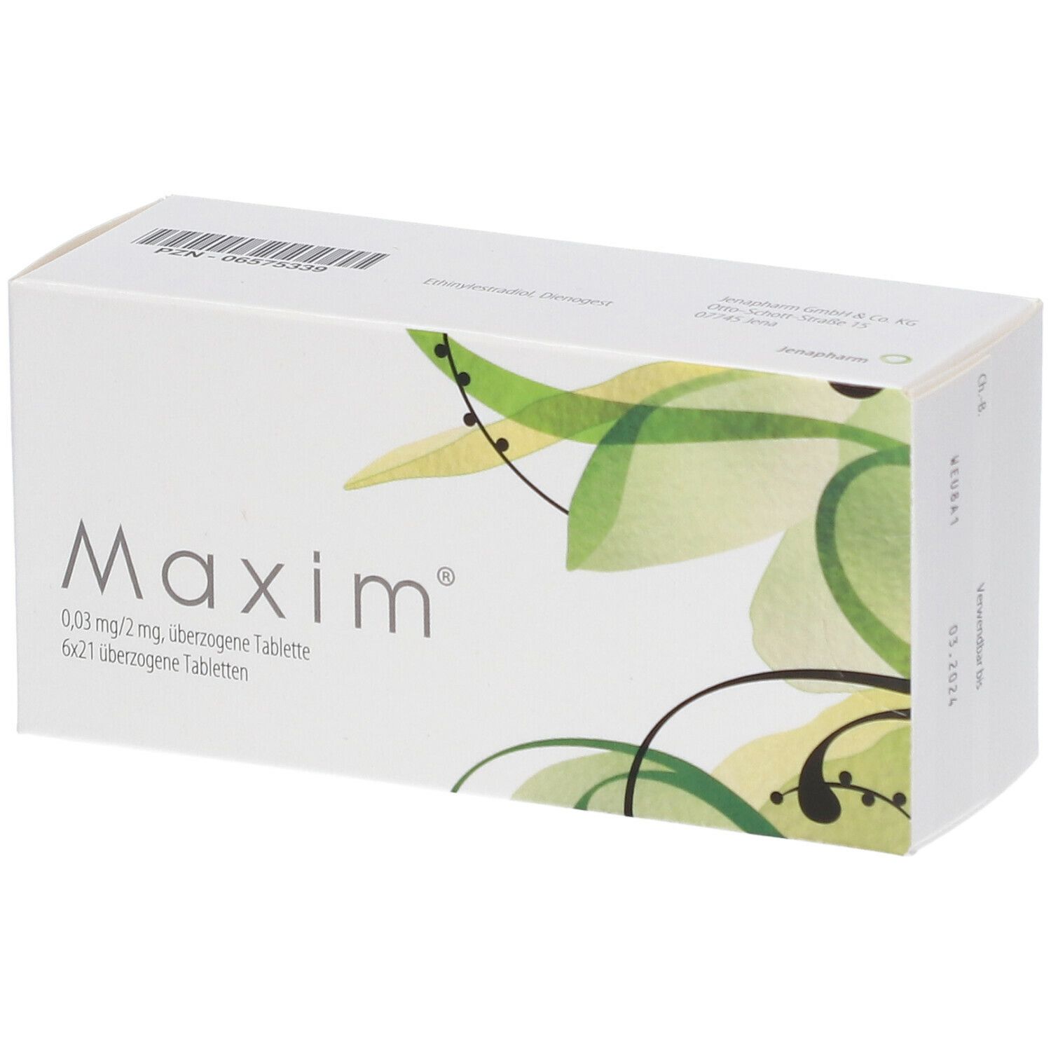 Brust maxim pille Maxim® 0,030