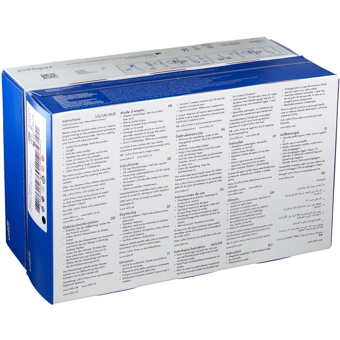 Lofric Primo katheter Nelaton Ch 14 20 cm